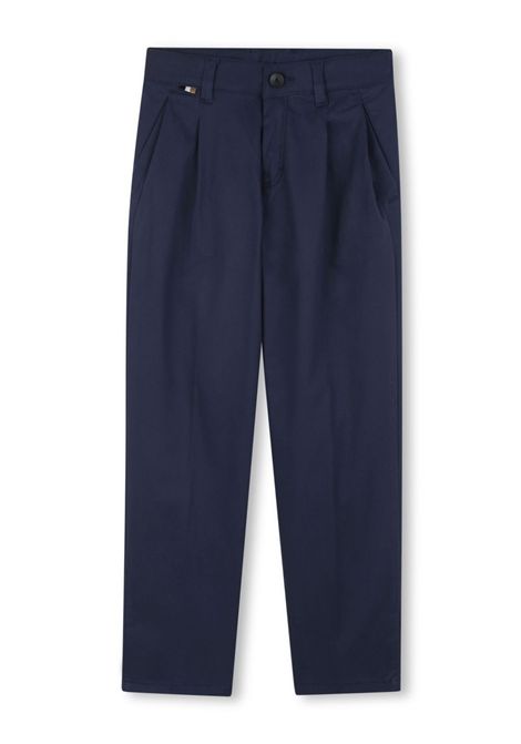 Pantaloni con piega HUGO BOSS KIDS | J51978849